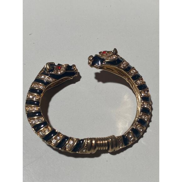 Vintage Kenneth Lane Clamper Bracelet - Picture 1 of 4